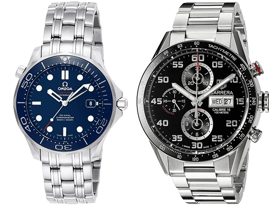 tag heuer carrera vs omega speedmaster professional